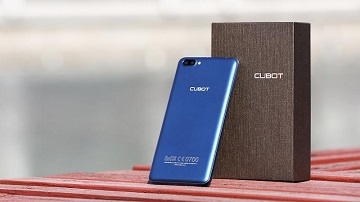 Mobilní telefon Cubot Rainbow 2 Blue fotoaparát